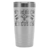 Motivation Gym Travel Mug Make Yourself Stronger 20oz Stainless Steel Tumbler