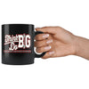 Motivational Gym Fitness Mug Think Big Do Big Train Big 11oz Black Coffee Mugs