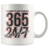 Motivational Mug Ask Yourself How Bad Do You Want It 11oz White Coffee Mugs