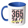 Motivational Mug How Bad Do You Want It White 11oz Accent Coffee Mugs