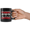 Motivational Mug Make Yourself Stronger Than Your Excuses 11oz Black Coffee Mugs
