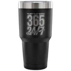 Motivational Travel Mug How Bad Do You Want It 30 oz Stainless Steel Tumbler