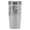 Motorcycle Patriot Travel Mug Biker USA Flag 20oz Stainless Steel Tumbler