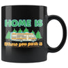Motorhome Camper Mug Home Is Where You Park It 11oz Black Coffee Mugs