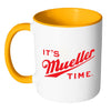 Mueller Mug Its Mueller Time Mug White 11oz Accent Coffee Mugs
