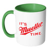 Mueller Mug Its Mueller Time Mug White 11oz Accent Coffee Mugs