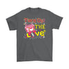 Music Lover Shirt Turn Up The Love Shirt Gildan Mens T-Shirt