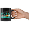 Music Mug Music Is The Universal Language Of Mankind 11oz Black Coffee Mugs