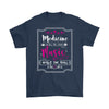 Music Shirt Medicine Heals The Body Music Heals The Soul Gildan Mens T-Shirt