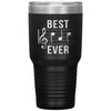 Musical Tumbler For Fathers Musical Notes Dad Laser Etched 30oz Stainless Steel Tumbler