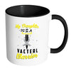 My Daughter Is A Vacterl Warrior White 11oz Accent Coffee Mugs