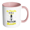 My Daughter Is A Vacterl Warrior White 11oz Accent Coffee Mugs