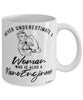 NanoEngineer Mug Never Underestimate A Woman Who Is Also A NanoEngineer Coffee Cup White