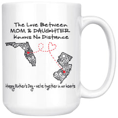 Naomi S Personalized Long Distance Mothers Day Gift From Daughter Gift For Mom Mug