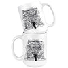 Nelson Mandela Mug Courage Was Not The Absence Of Fear 15oz White Coffee Mugs
