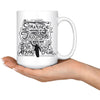 Nelson Mandela Mug Courage Was Not The Absence Of Fear 15oz White Coffee Mugs