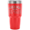 Nerd Travel Mug Geeks Will CTRL+S The World 30 oz Stainless Steel Tumbler