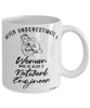 Network Engineer Mug Never Underestimate A Woman Who Is Also A Network Engineer Coffee Cup White