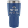 New Dad Insulated Coffee Travel Mug Diaper Duty 30 oz Stainless Steel Tumbler