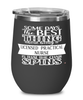 Funny LPN Wine Glass Some Days The Best Thing About Being A Licensed Practical Nurse is 12oz Stainless Steel Black