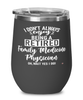 Funny Family Medicine Physician Wine Glass I Dont Always Enjoy Being a Retired Family Medicine Physician Oh Wait Yes I Do 12oz Stainless Steel Black