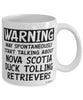 Nova Scotia Duck Tolling Retriever Mug May Spontaneously Start Talking About Nova Scotia Duck Tolling Coffee Cup White
