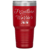 Nurse Doctor Tumbler Frontline Warrior 2020 Laser Etched 30oz Stainless Steel Tumbler