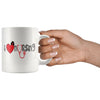 Nurse Mug I Love Nursing 11oz White Coffee Mugs