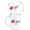 Nurse Mug I Love Nursing 15oz White Coffee Mugs