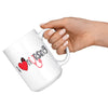 Nurse Mug I Love Nursing 15oz White Coffee Mugs