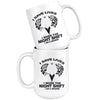 Nurse Mug I Save Lives I Work The Night Shift 15oz White Coffee Mugs