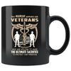 Nurse Mug This Nurse Supports Our Veterans 11oz Black Coffee Mugs