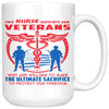 Nurse Mug This Nurse Supports Our Veterans Who Are 15oz White Coffee Mugs