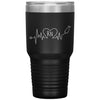 Nurse Tumbler RN Registered Nurse Heart Laser Etched 30oz Stainless Steel Tumbler