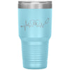 Nurse Tumbler RN Registered Nurse Heart Laser Etched 30oz Stainless Steel Tumbler