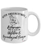 Obstetric Gynecological Surgeon Mug Never Underestimate A Woman Who Is Also An Obstetric Gynecological Surgeon Coffee Cup White