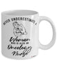 Oncology Nurse Mug Never Underestimate A Woman Who Is Also An Oncology Nurse Coffee Cup White