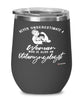 Otolaryngologist Wine Glass Never Underestimate A Woman Who Is Also An ENT 12oz Stainless Steel Black