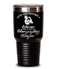 Otolaryngology Surgeon Tumbler Never Underestimate A Woman Who Is Also An Otolaryngology Surgeon 30oz Stainless Steel Black