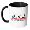 Parkour The Art Of Movement White 11oz Accent Coffee Mugs