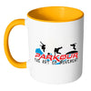 Parkour The Art Of Movement White 11oz Accent Coffee Mugs