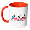 Parkour The Art Of Movement White 11oz Accent Coffee Mugs