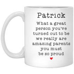Patrick jCummiskey 112-6041171-8925858 XP8434 11 oz. White Mug
