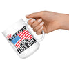 Patriot American Flag Mug Try Stepping On This One 15oz White Coffee Mugs