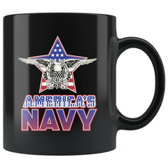 Patriot Mug Americas Navy 11oz Black Coffee Mugs