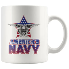Patriot Mug Americas Navy 11oz White Coffee Mugs