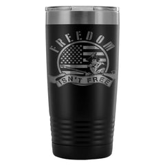 Patriot US Flag Travel Mug Freedom Isnt Free 20oz Stainless Steel Tumbler