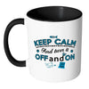 PC Tech Mug Keep Calm And Turn It Off And On White 11oz Accent Coffee Mugs