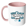 PC Tech Mug Keep Calm And Turn It Off And On White 11oz Accent Coffee Mugs