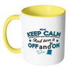 PC Tech Mug Keep Calm And Turn It Off And On White 11oz Accent Coffee Mugs